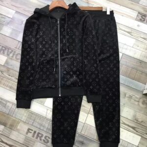 CONJUNTO – LV Monogram Fleece Full – PRETO